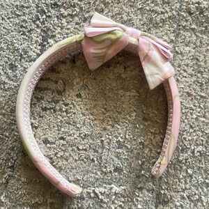 Vintage Gymboree Petit Four floral headband one size
